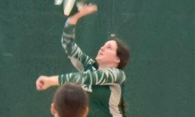 MVC volleyball notebook including Billerica and Central Catholic volleyball